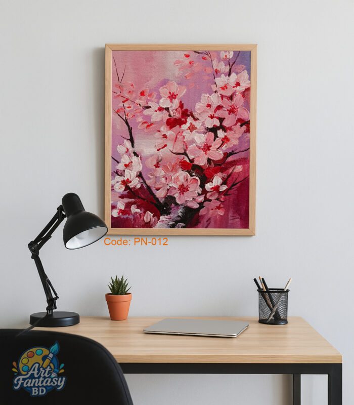 Ethereal Bloom – Dreamy Floral Fantasy Canvas Wall Art for Modern Home Decor | Art Fantasy BD | - Image 4