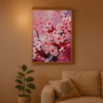 Ethereal Bloom – Dreamy Floral Fantasy Canvas Wall Art for Modern Home Decor | Art Fantasy BD | - Image 3
