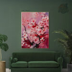 Ethereal Bloom – Dreamy Floral Fantasy Canvas Wall Art for Modern Home Decor | Art Fantasy BD | - Image 2