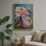 Elegant Rose Bloom – Vibrant Floral Wall Art for Modern Home Decor|Art Fantasy BD | - Image 2