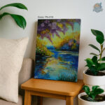 Autumn Serenity – Framed Reflection Landscape Wall Art for Home Decor |Art Fantasy BD |